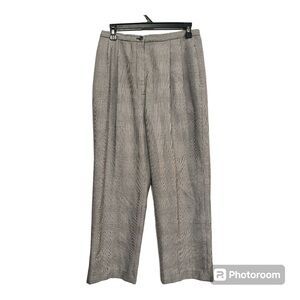 Kasper & Company plaid pants size 6 P